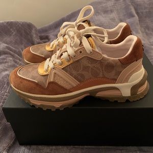 Coach Sneaker Leather Suede Shoes